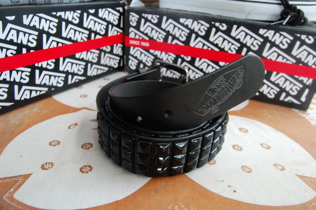 Vans studded sale leather belt